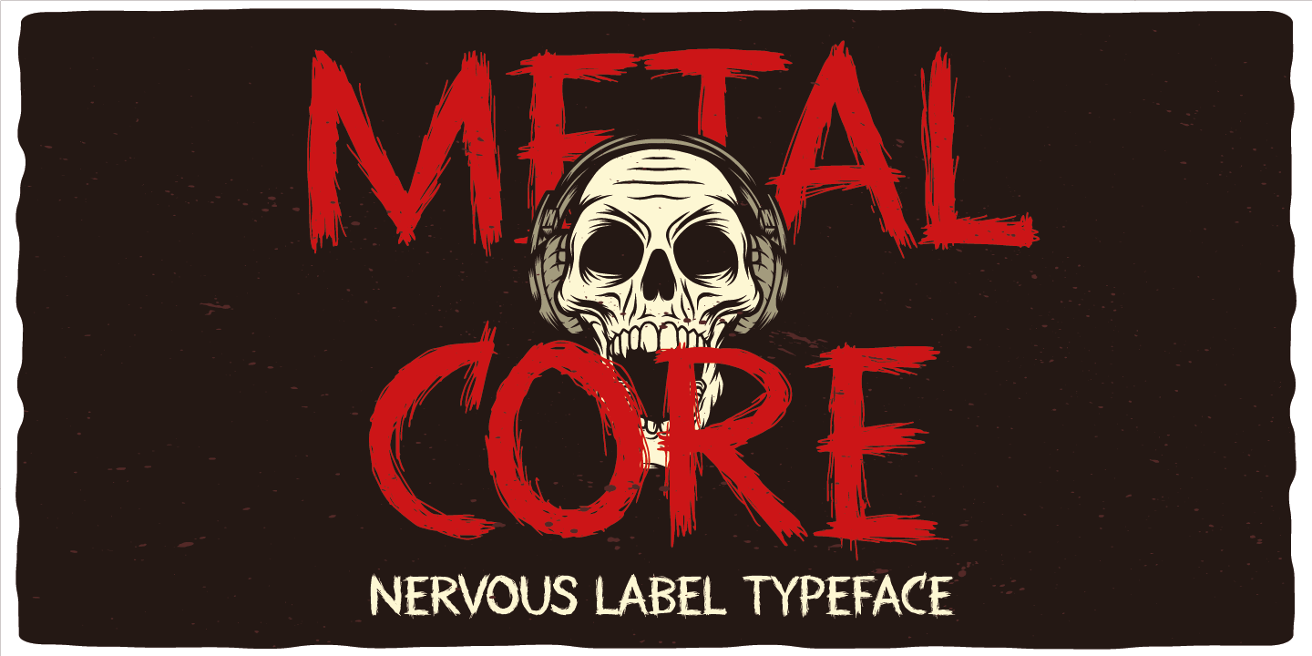 폰트 Metal Core
